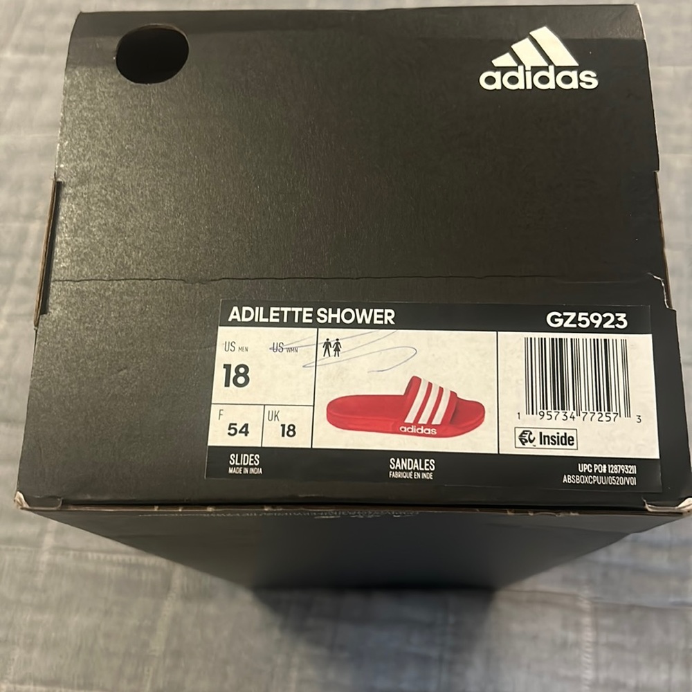 NWT Size 18 Adidas Flip Flops